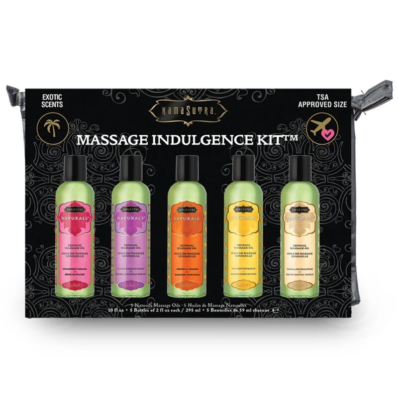 Kamasutra Kit De Aceites De Masaje Indulgence 6 kamasutra kit de aceites de masaje indulgence 739122102858
