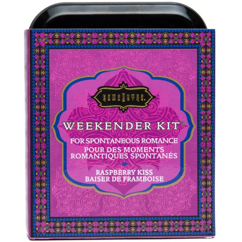 Kamasutra Weekender Tin Kit Raspberry Kiss Frambuesa 6 kamasutra weekender tin kit raspberry kiss frambuesa 739122120234