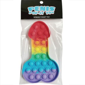 Kheper Games Juguete Antiestres Penis Pop-It Multicolor 825156110850