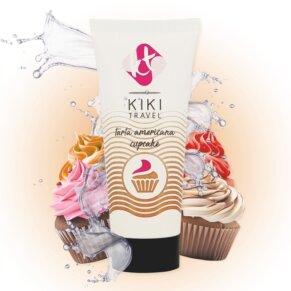 Kikí Travel Gel Deslizante Sabor A Tarta Americana Cupcake 50 ml 8425402155646