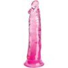 King Cock Clear Pene Realistico 19.7 cm Rosa 3 King Cock Clear Pene Realistico 19.7 cm Rosa 603912775013