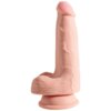 King Cock Dildo Triple Densidad 13 cm Con Testiculos 603912762679
