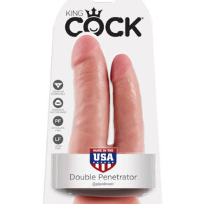 King Cock Doble Penetración Natural 603912350036