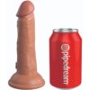 King Cock Elite Dildo Realistico Silicona 15.2 cm Caramelo 603912769272