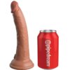 King Cock Elite Dildo Realistico Silicona 17.8 cm Caramelo 603912769296