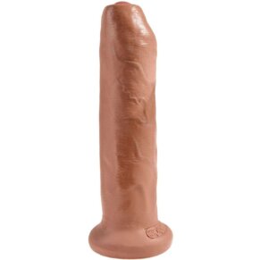 King Cock Pene Realistico Con Prepucio 17.8 cm Caramelo 603912750829