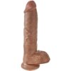 King Cock Pene Realistico Con Testiculos 19.8 cm Caramelo 2 King Cock Pene Realistico Con Testiculos 19.8 cm Caramelo 603912746389
