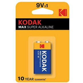 Kodak Max Pila Alcalina 9V Lr61 Blister 887930952858