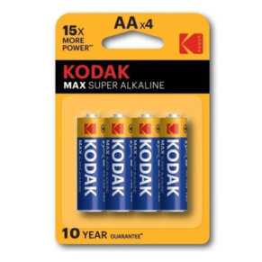 Kodak Max Super Pila Alcalina Aa Lr6 Blister*4 887930952865