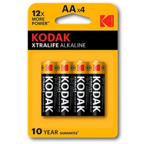Kodak Xtralife Pila Alcalina Aa Lr6 Blister*4 887930952025