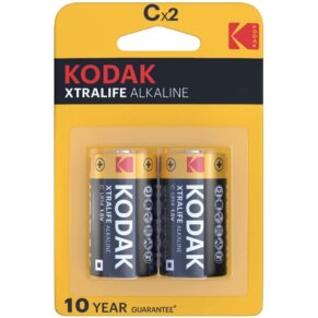 Kodak Xtralife Pilas Alcalinas C x 2 Unds 887930952049