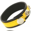 Leather Body Correa Cuero Ajustable Pene Amarillo-Negra 2 Leather Body Correa Cuero Ajustable Pene Amarillo-Negra 8435565916329