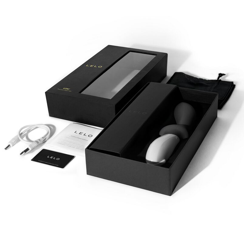 Lelo Loki Vibrador Prostatico Negro 6 lelo loki vibrador prostatico negro 7350075022555