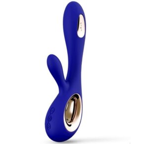 Lelo Soraya Wave Vibrador Rabbit Midnight Azul 7350075028144