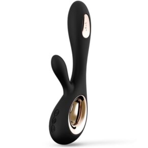 Lelo Soraya Wave Vibrador Rabbit Negro 7350075028151