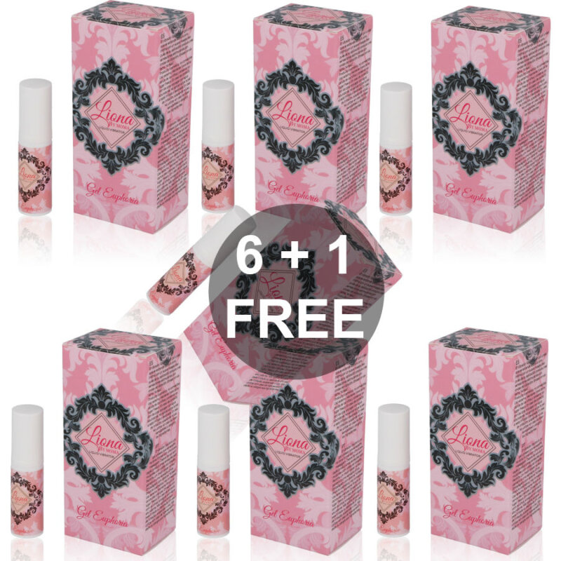 Liona By Moma Vibrador Liquido Euphoria 6 + 1 Gratis 6 liona by moma vibrador liquido euphoria 6 1 gratis