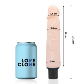Loveclone Finn Self Lubrication Vibrador 21.2 cm -O- 3.8 cm 8435565903039