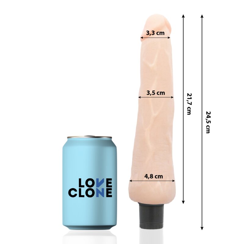 Loveclone Ragnar Self Lubrication Vibrador 24.5 cm -O- 3.5 cm 4 loveclone ragnar self lubrication vibrador 245 cm o 35 cm 8435565903077