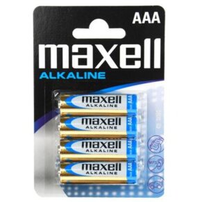 Maxell Battery Alcalina Aaa Lr03 Blister*4 Eu 4902580164010