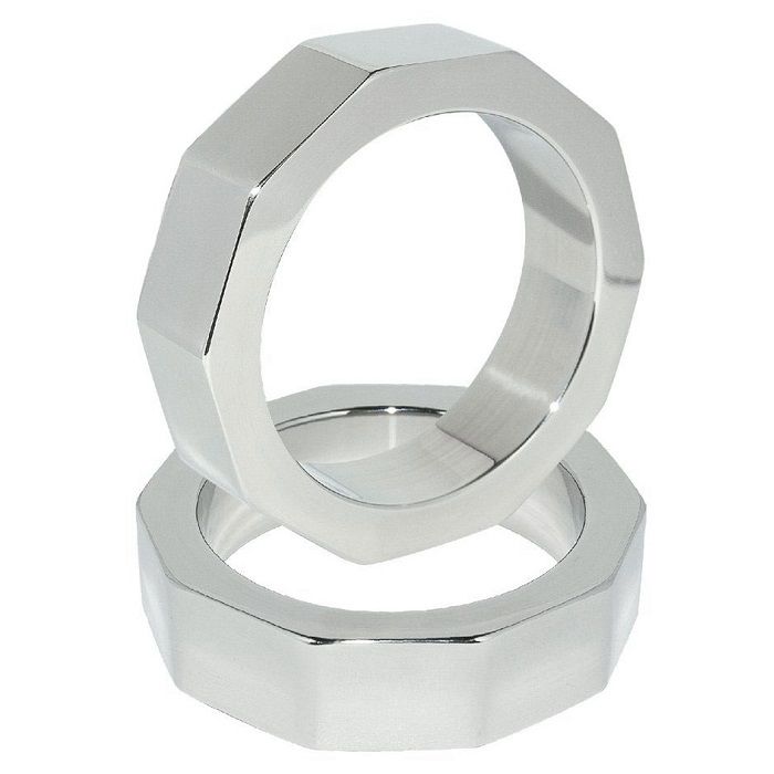 Metal Hard Anillo Pene Y Testiculos Nut 55 mm 6 metal hard anillo pene y testiculos nut 55 mm 8435565914318