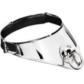Metal Hard Collar Restriccion Con Anilla Y Candado 12.5 cm 8714273783943