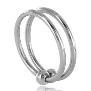 Metal Hard Double Glans Ring 28mm 8435565914110