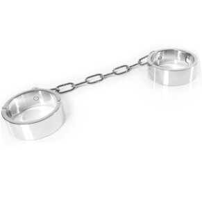 Metal Hard Esposas Tobillo Con Llave Allen Sumisión Bdsm 8435565915063