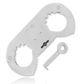 Metal Hard Thumb Cuff Esposas Para Dedos Metal 8435565927868