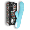Mia Eiffel Vibrador Rotador Azul Turquesa 8435565908591