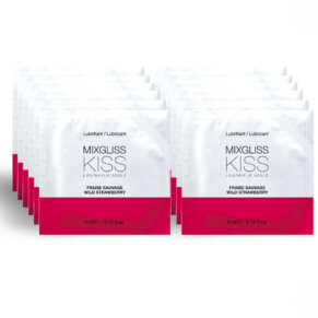 Mixgliss Lubricante Base Agua Sabor A Fresa 12 Monodosis 4 ml 3700436022467