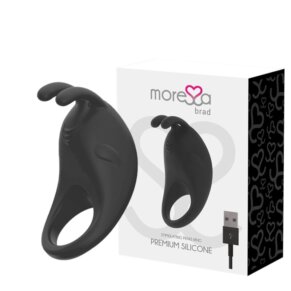 Moressa Brad Premium Silicone Recargable Negro 8435565907228