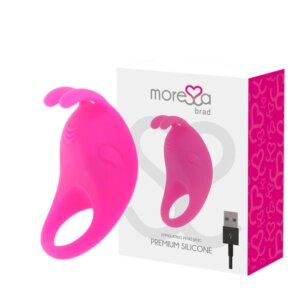 Moressa Brad Premium Silicone Recargable Rosa 8425402155738