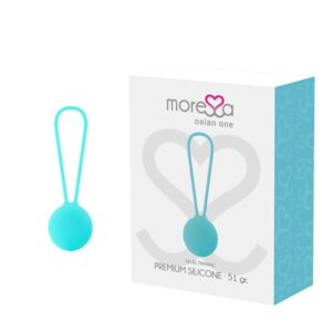 Moressa Osian One Entrenamiento Suelo Pelvico 51Gr Premium Silicona Turquesa 8425402155950