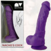 Nacho Vidal Réplica Pene Nacho Vidal Articulada 24cm Lila 8437013802338