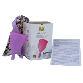 Nina Kikí Copa Menstrual Lila Talla L 8425402155226
