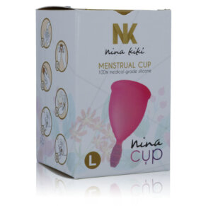 Nina Kikí Copa Menstrual Rosa Talla L 8425402155219