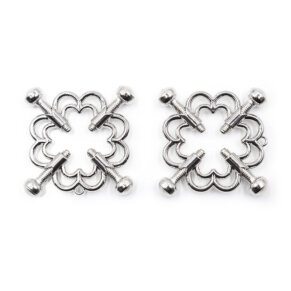 Ohmama Fetish Pinzas Metalicas Flor 8435565933012