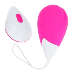 Ohmama Huevo Vibrador 10 Modos Rosa Y Blanco 8435565925697