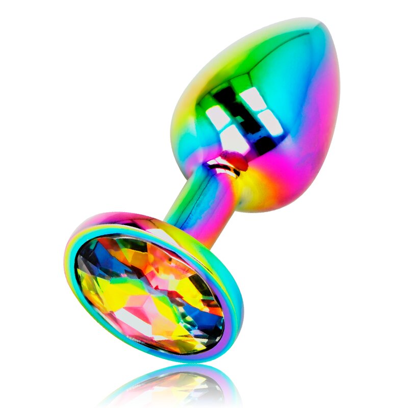 Ohmama Plug Anal Circulo Iridiscente Talla M 6 ohmama plug anal circulo iridiscente talla m 8435565937393