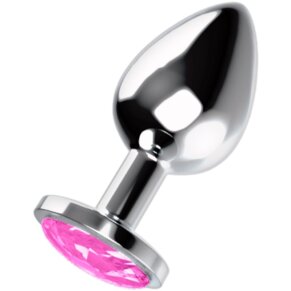 Ohmama Plug Anal Con Cristal Rosa S 8435565931810