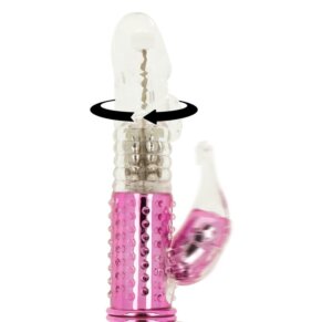 Ohmama Vibrador Con Funcion Rotacion Y Estimulador Clitoris 8435565935009