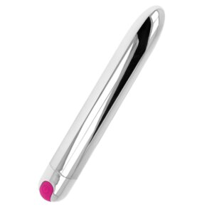 Ohmama Vibrador Silver Recargable 10 Modos 18.5 cm 8435565925505