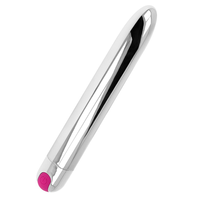 Ohmama Vibrador Silver Recargable 10 Modos 18.5 cm 6 ohmama vibrador silver recargable 10 modos 185 cm 8435565925505
