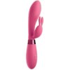 Omg Selfie Silicone Vibrator Rabbit Pink 603912758191