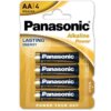 Panasonic Bronze Pila Alcalina Aa Lr6 Blister*4 41773952868