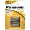 Panasonic Bronze Pila Alcalina Aaa Lr03 Blister*4 5410853039334