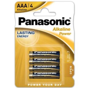 Panasonic Bronze Pila Alcalina Aaa Lr03 Blister*4 5410853039334