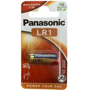 Panasonic Pila Alcalina Lr1 1.5V Blister 1 Unidad 5019068592551