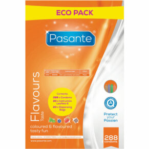 Pasante Preservativo Eco Pack Sabores Bolsa 288 Unidades 5060150685354