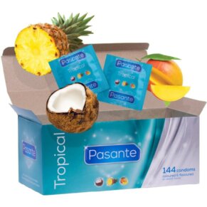 Pasante Preservativos Sabores Tropical 144 Unidades 5060150680267